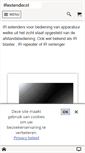 Mobile Screenshot of irextender.nl